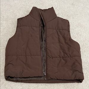 SHEIN Chocolate Brown Outerwear
